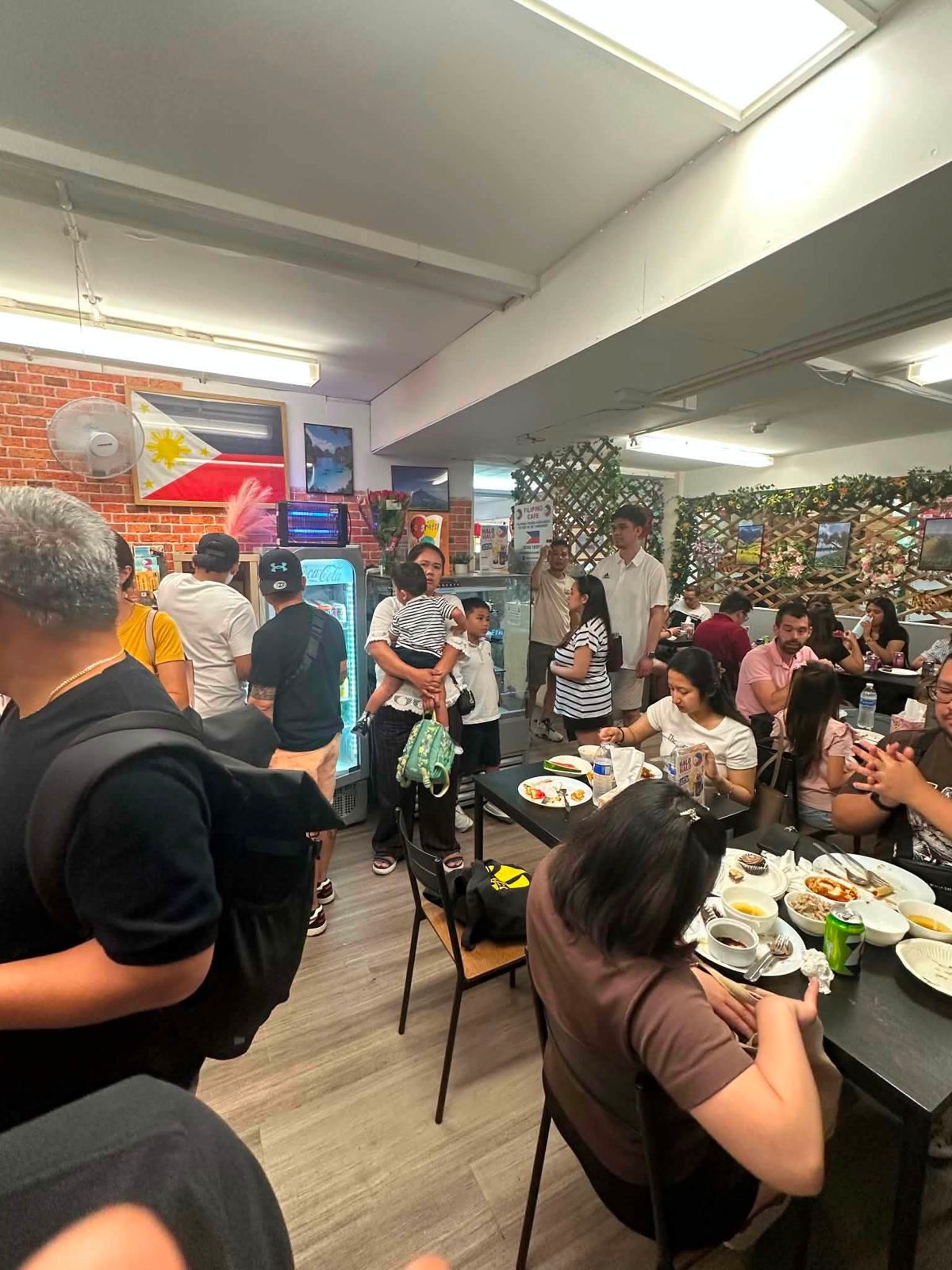 Inside Triple A's Cafe
